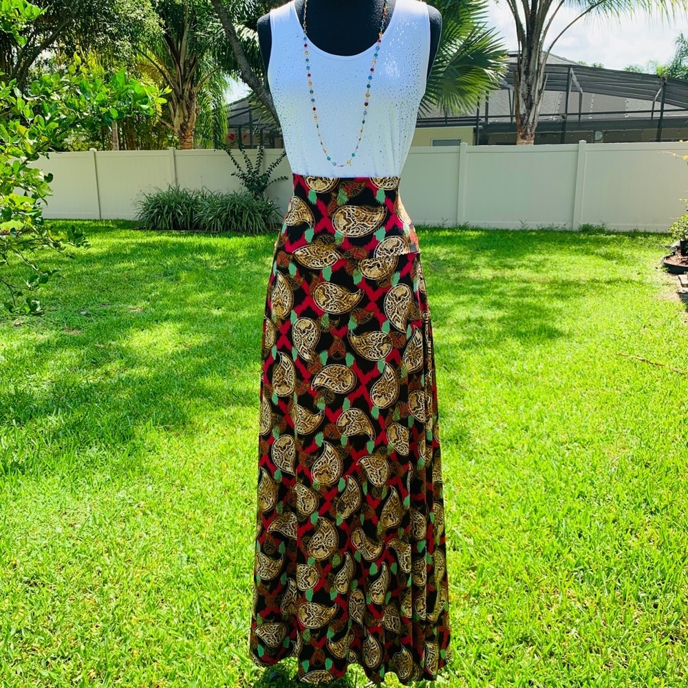 LuLaRoe Colorful Women’s Maxi Skirt